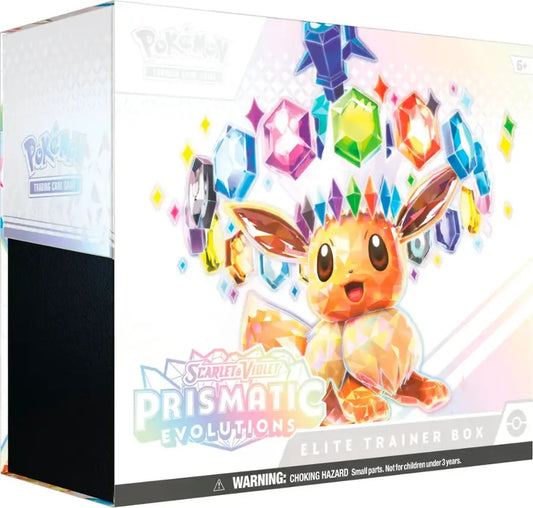 Pokemon TCG: Scarlet & Violet Prismatic Evolutions Elite Trainer Box