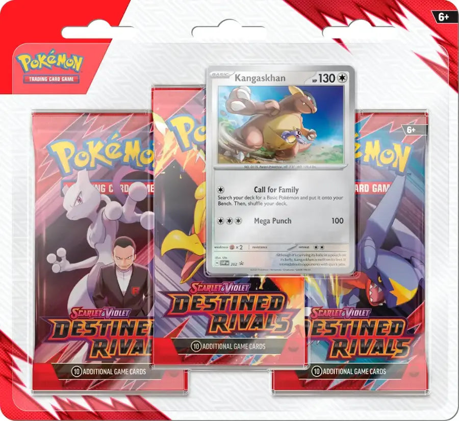 Pokémon - Trading Card Game: Scarlet & Violet Destined Rivals 3Pk Booster (Random)