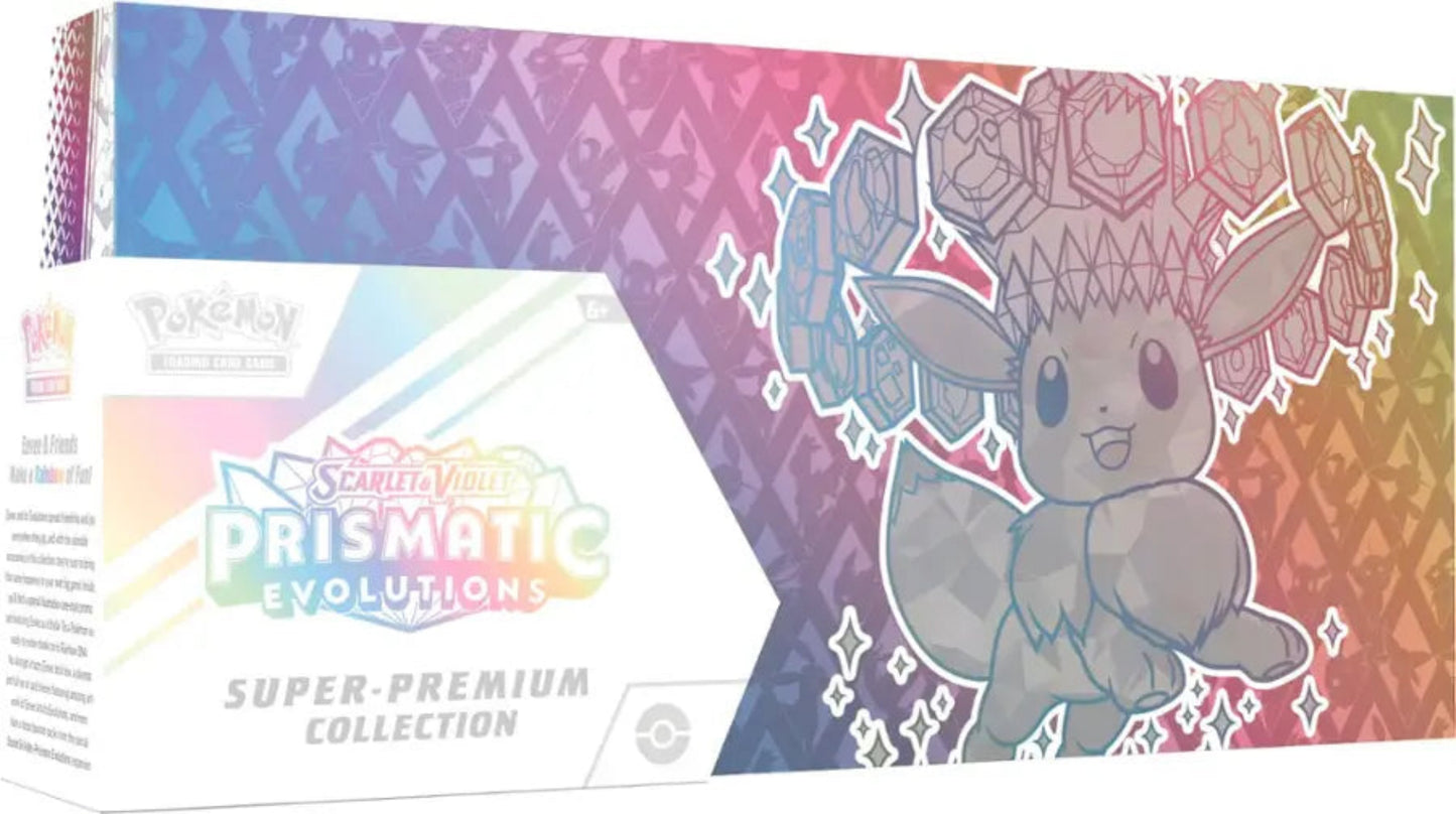 Pokémon TCG: Scarlet & Violet-Prismatic Evolutions Super-Premium Collection