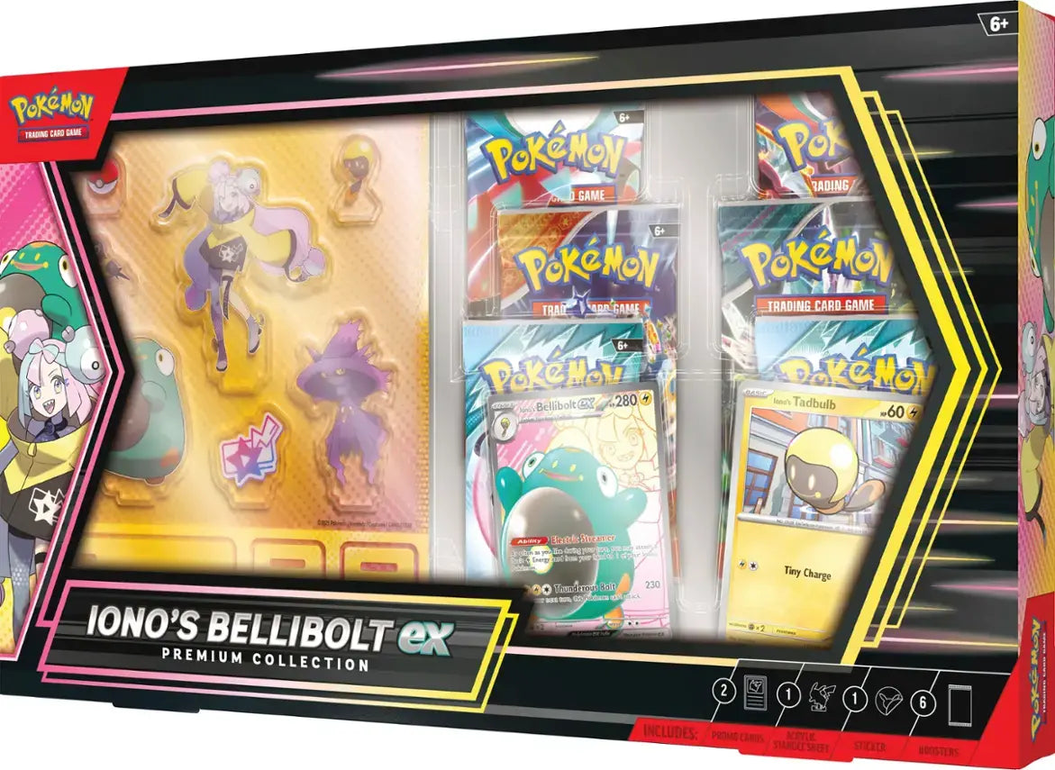 Pokémon TCG: Iono’s Bellibolt ex Premium Collection Box