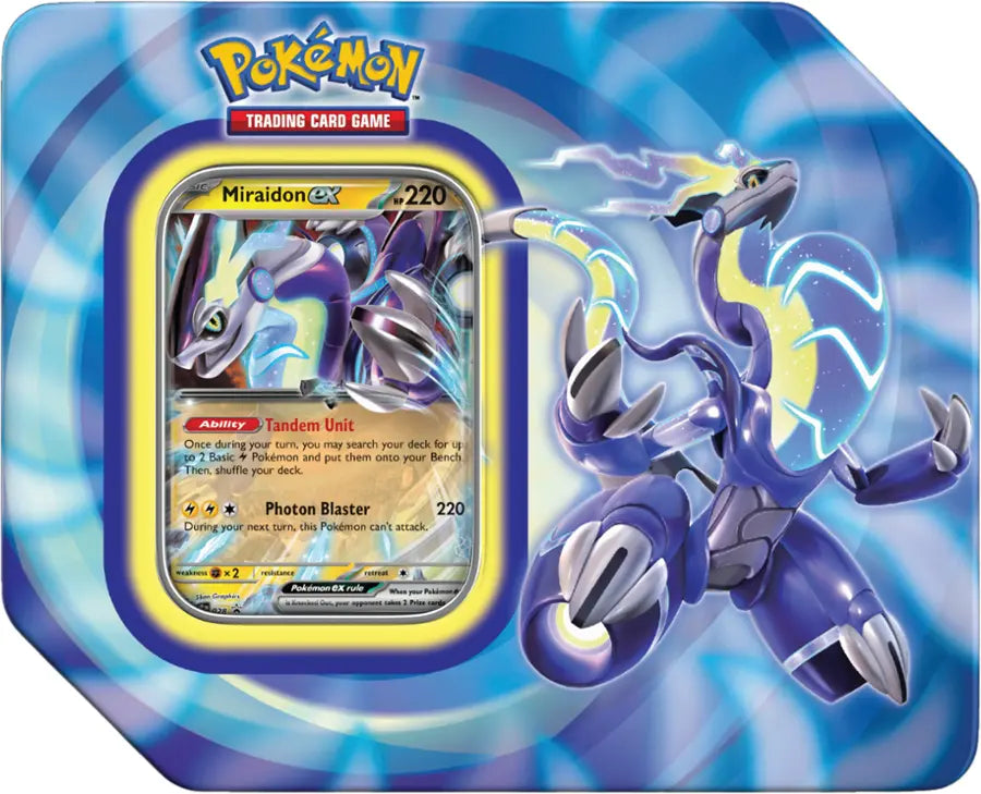 Pokémon TCG: Paldea Legends Tin (Random)