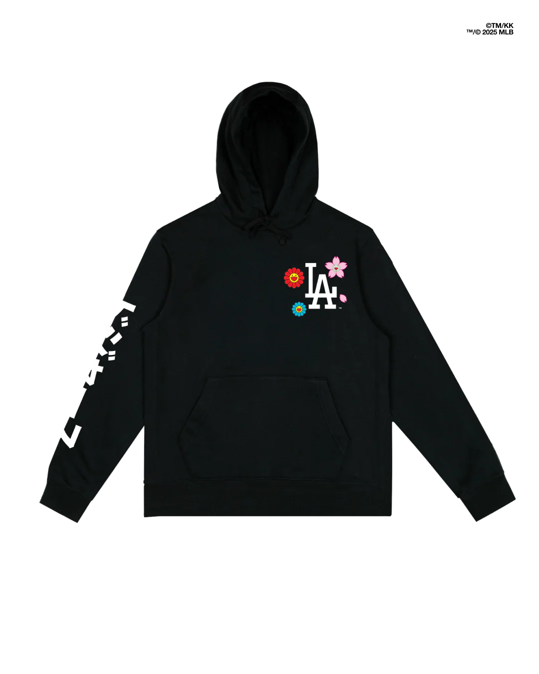 Takashi Murakami + Dodgers unisex Hoodie Black