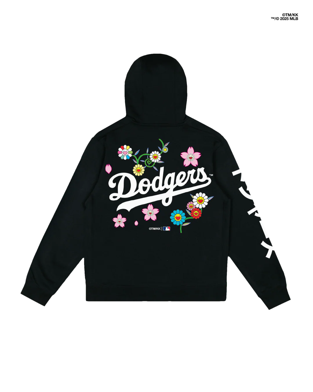 Takashi Murakami + Dodgers unisex Hoodie Black