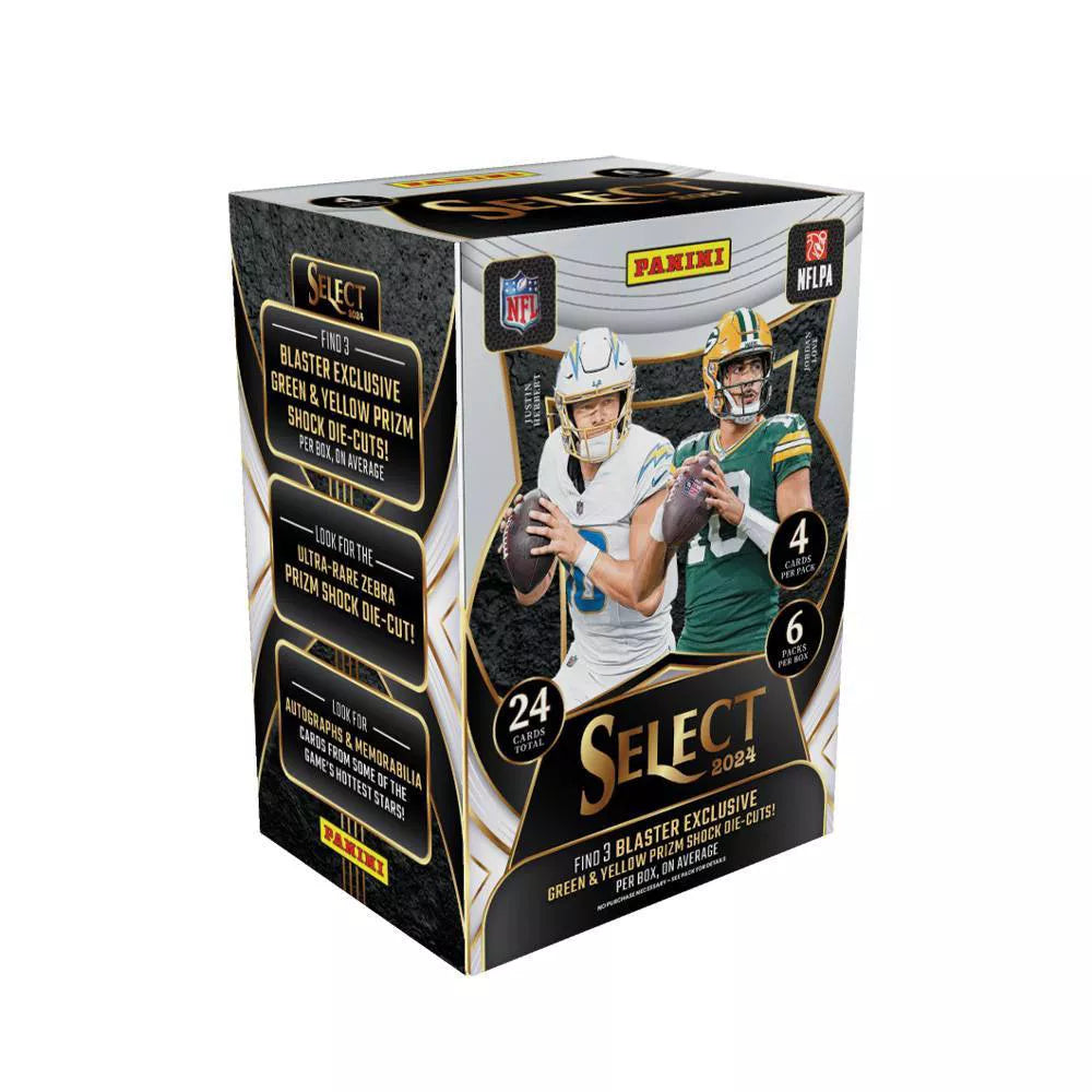 2024 Panini Select Football Trading Card Blaster Box – Rez Broz 2024 Panini Select Football Trading Card Blaster Box – Rez Broz