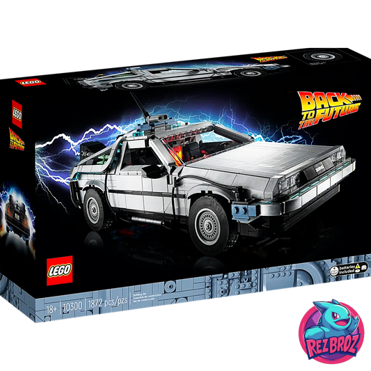 LEGO Back to the Future Time Machine 10300 – Box Front