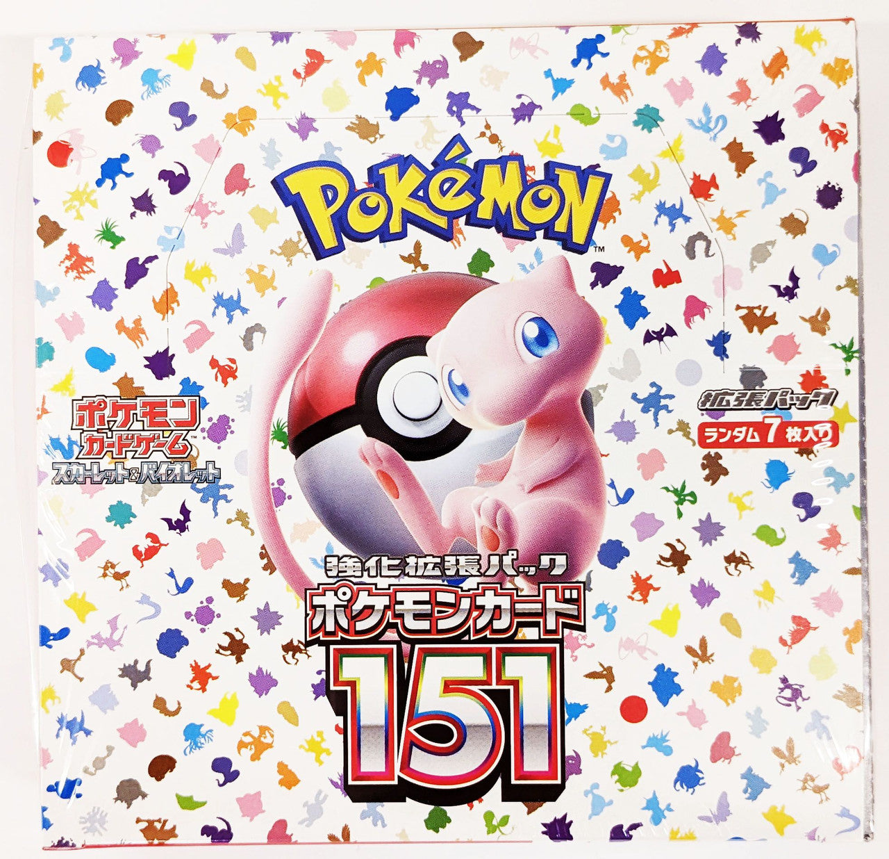 Pokémon Japanese TCG: Scarlet & Violet 151 Booster Box (20 Packs) - Rez Broz Collectibles
