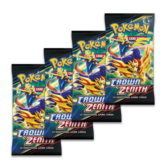 Pokémon TCG: Crown Zenith Booster Pack - Rez Broz Collectibles