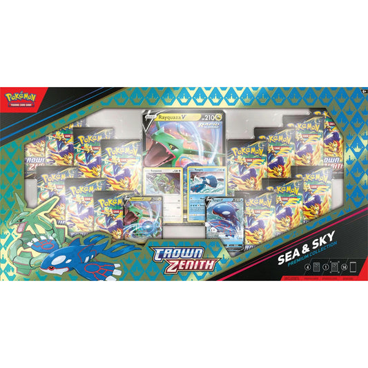 Pokémon TCG: Crown Zenith Sea & Sky Premium Collection - Rez Broz Collectibles