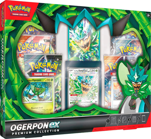 Pokémon TCG: Ogerpon ex Premium Collection - Rez Broz Collectibles