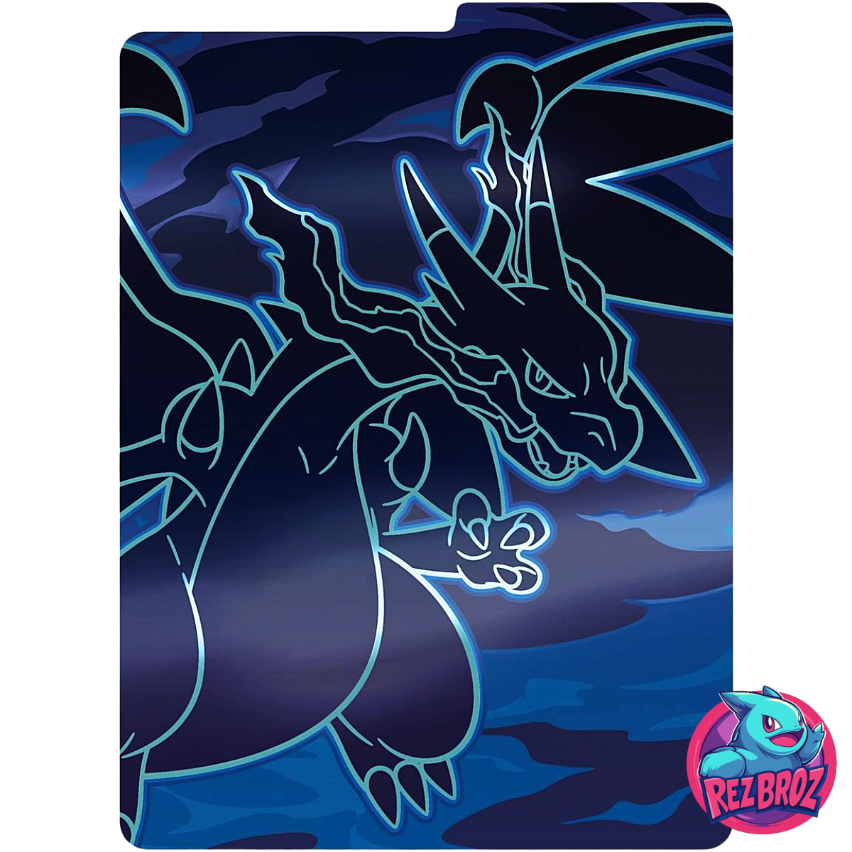 Pokémon TCG: Phantasmal Flames Elite Trainer Box - Divider Charzard X View - Rez Broz Collectibles