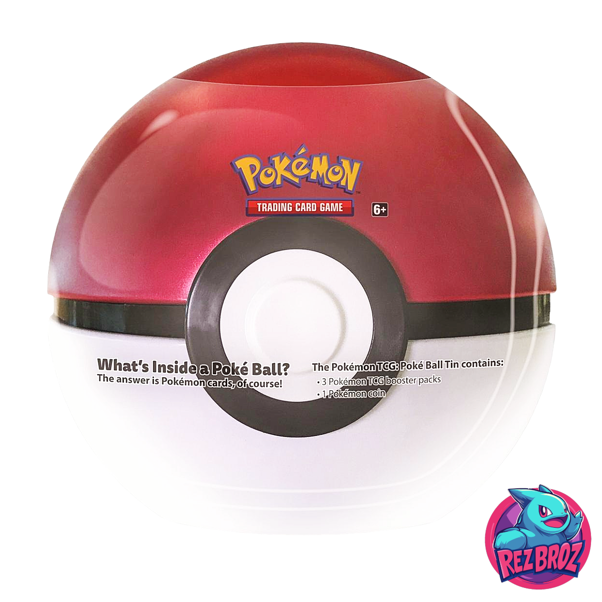 Pokémon TCG: Poké Ball Tin Q4 2024 - Poké Ball View - Rez Broz Collectibles