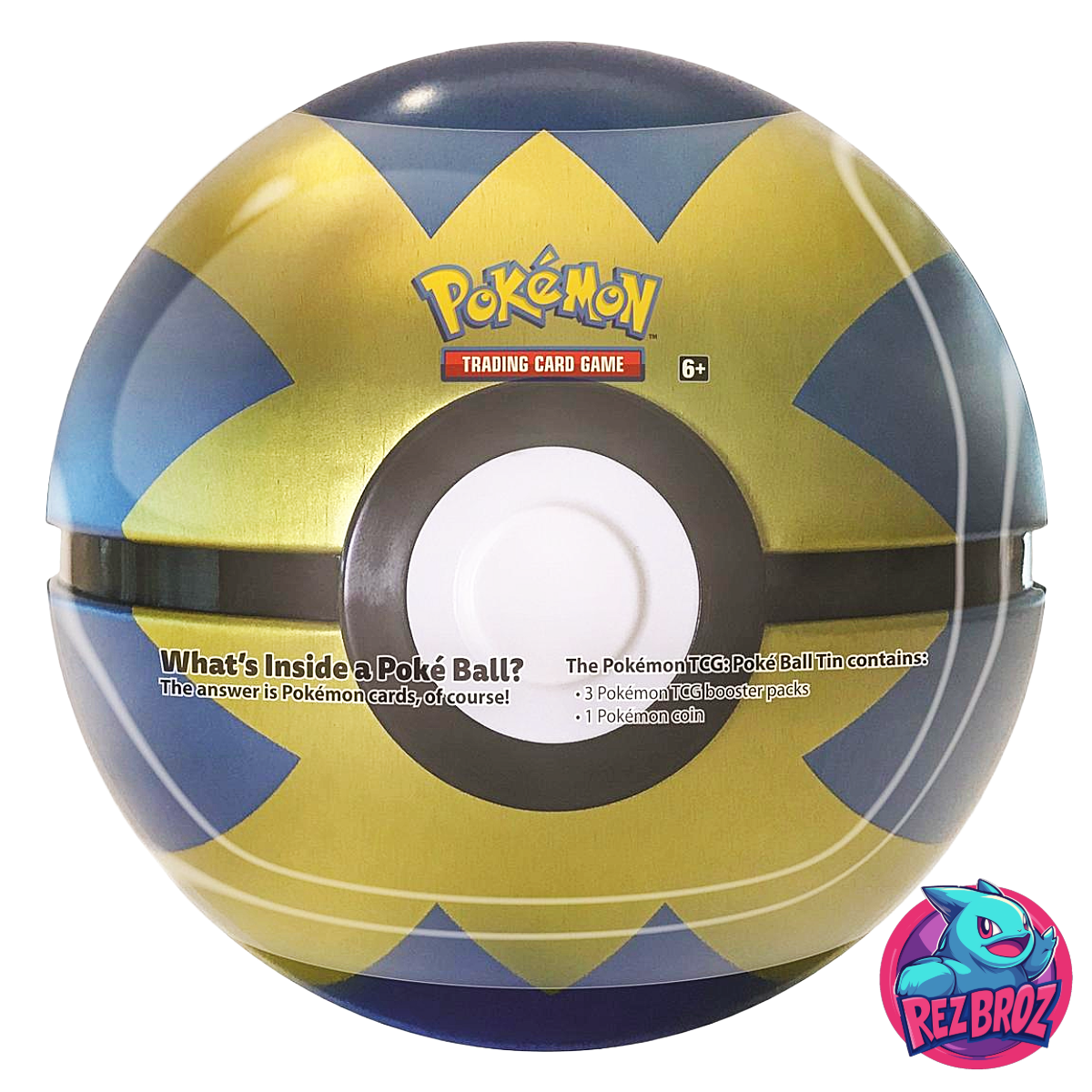Pokémon TCG: Poké Ball Tin Q4 2024 - Quick Ball View - Rez Broz Collectibles