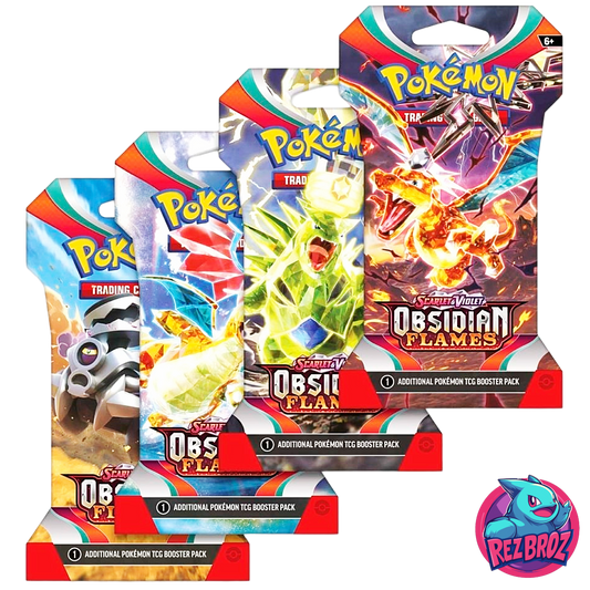 Pokémon TCG: Scarlet & Violet Obsidian Flames Sleeved Booster Pack - Rez Broz Collectibles