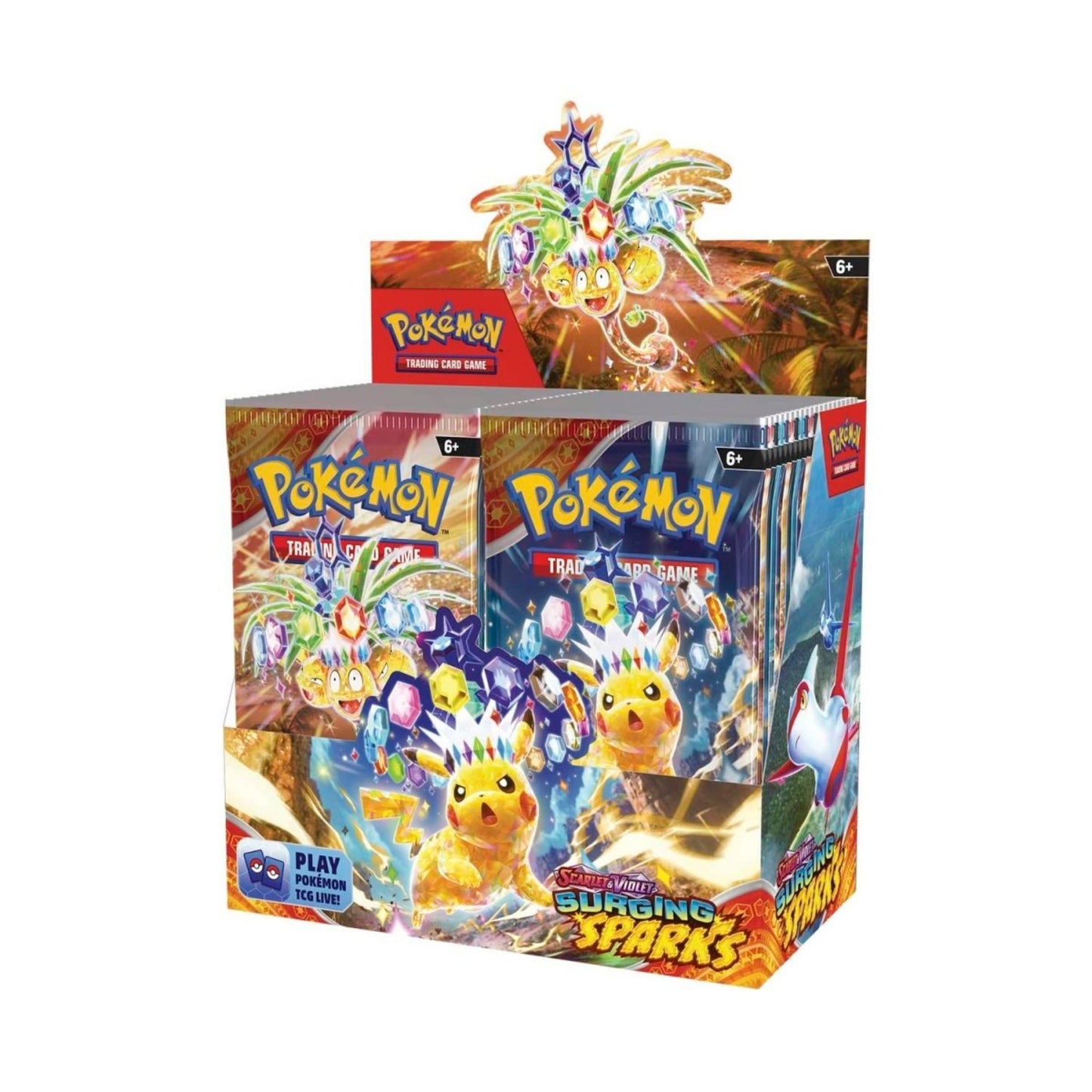 Pokémon TCG: Scarlet & Violet - Surging Sparks Booster Box (36 Packs) - Rez Broz Collectibles