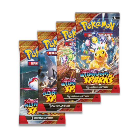 Pokémon TCG: Scarlet & Violet - Surging Sparks Booster Pack - Rez Broz Collectibles
