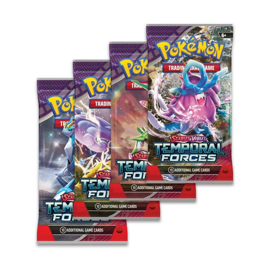 Pokémon TCG: Scarlet & Violet Temporal Forces Booster Pack - Rez Broz Collectibles
