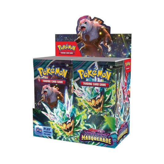 Pokémon TCG: Scarlet & Violet Twilight Masquerade Booster Box (36 Packs) - Rez Broz Collectibles