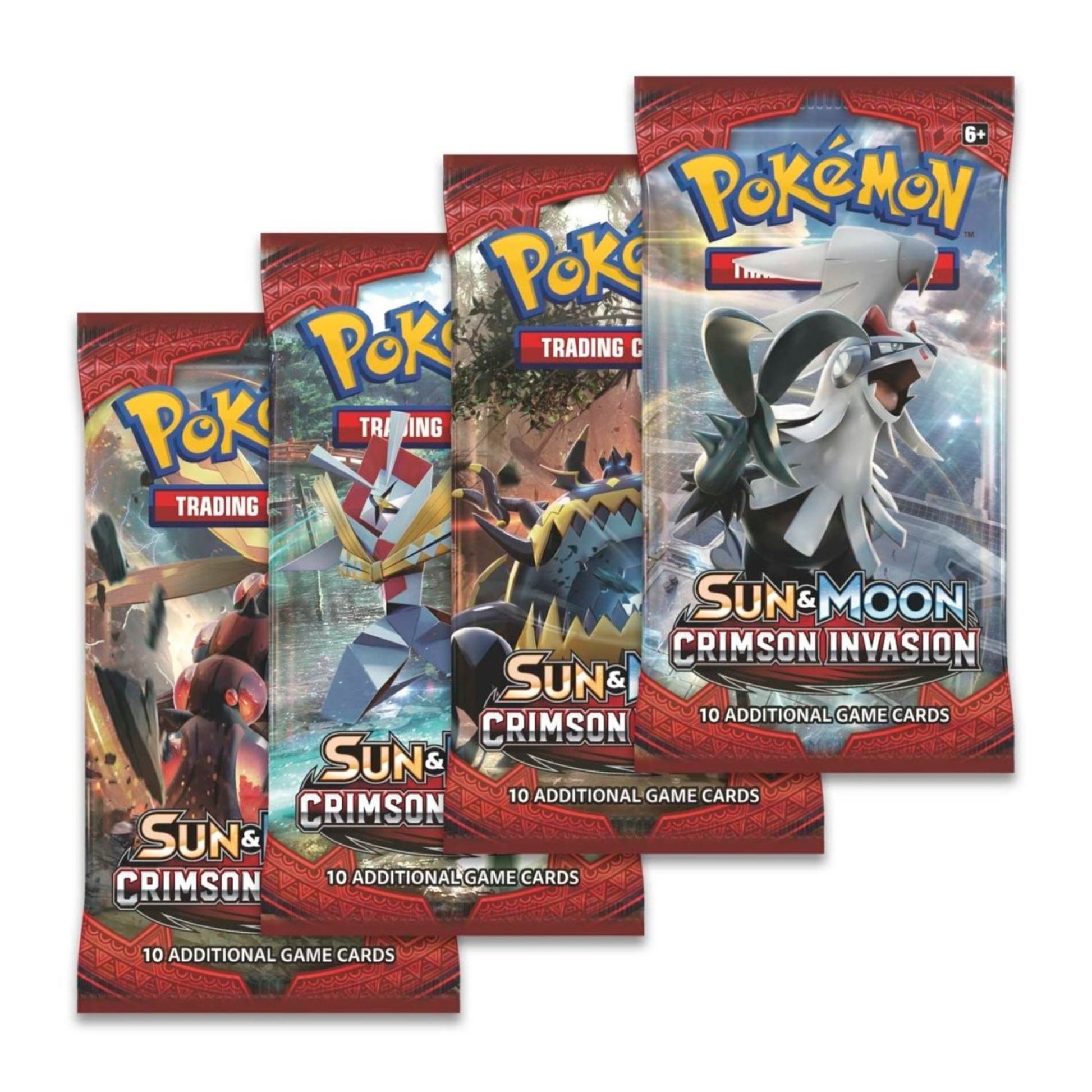 Pokémon TCG: Sun & Moon Crimson Invasion Booster Pack - Rez Broz Collectibles