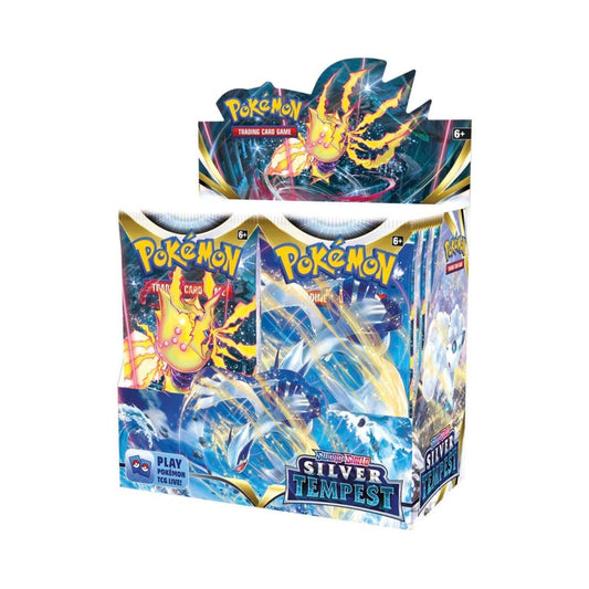 Pokémon TCG: Sword & Shield-Silver Tempest Booster Display Box (36 Packs) - Rez Broz Collectibles