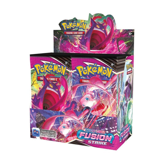 Pokémon TCG: Sword & Shield Fusion Strike Booster Display Box (36 Packs) - Rez Broz Collectibles