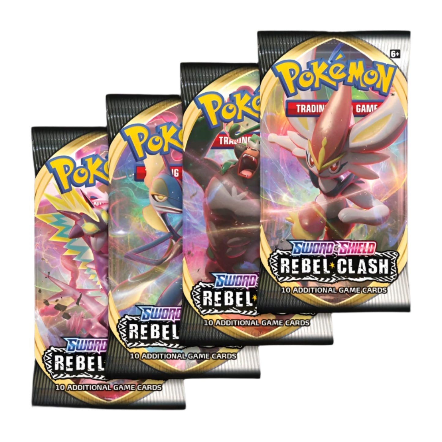 Pokémon TCG: Sword & Shield Rebel Clash Booster Pack - Rez Broz Collectibles