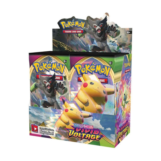 Pokémon TCG: Sword & Shield Vivid Voltage Booster Box (36 Packs) - Rez Broz Collectibles