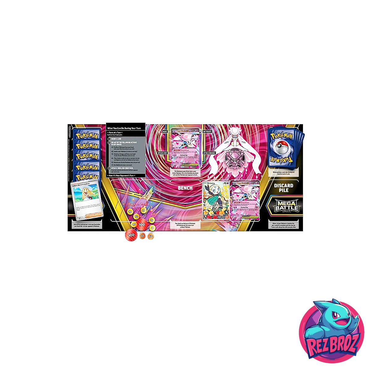 Pokémon TCG: Mega Battle Deck Mega Gengar ex OR Mega Diancie ex