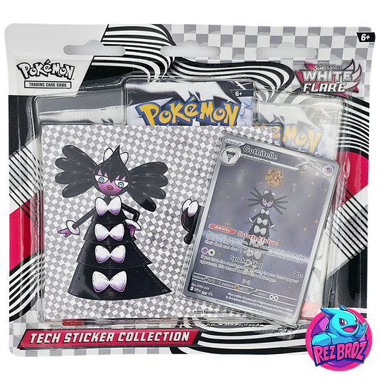Pokémon TCG: Scarlet & Violet White Flare Tech Sticker 3 Pack