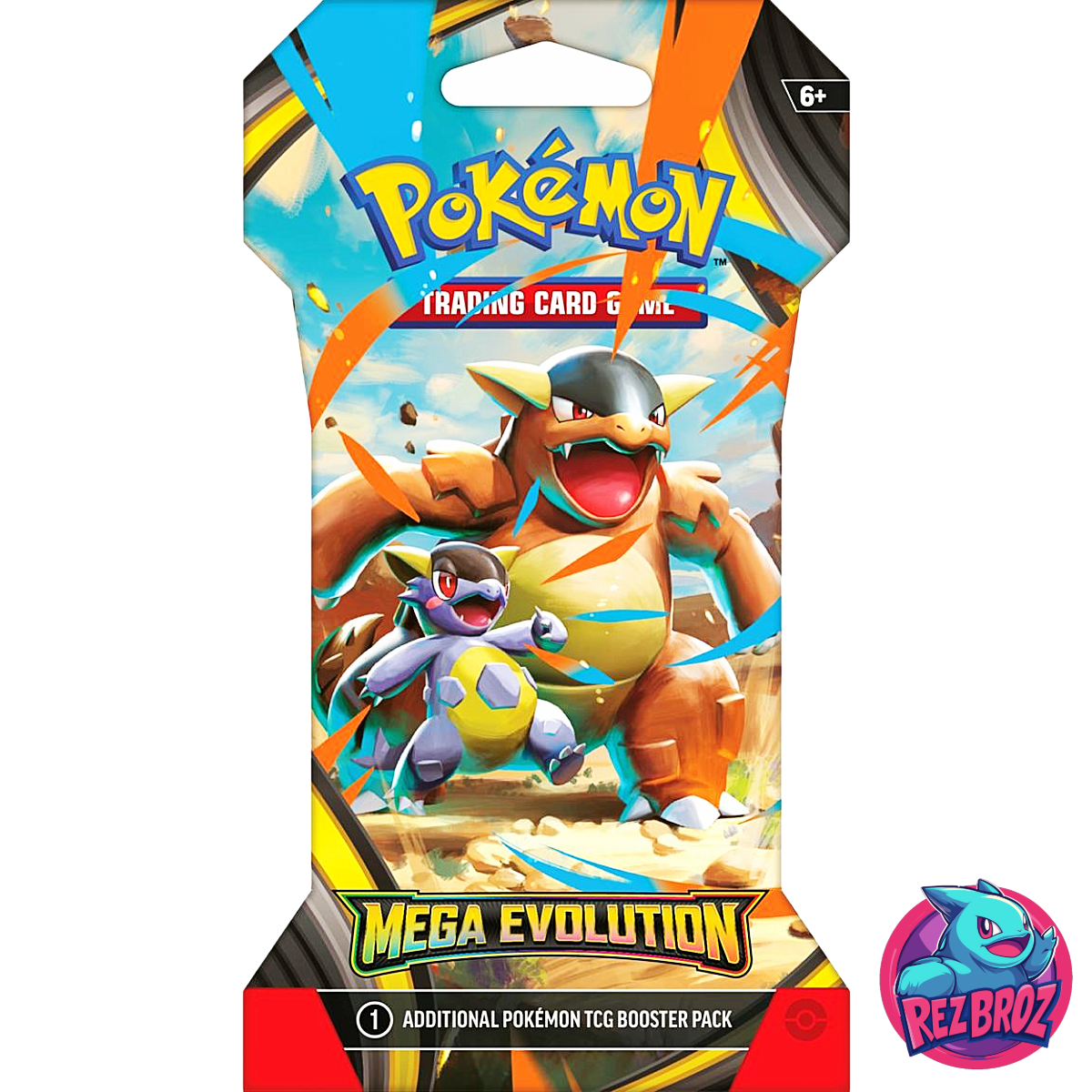 Pokémon TCG: Mega Evolution Sleeved Booster Pack (RANDOM)