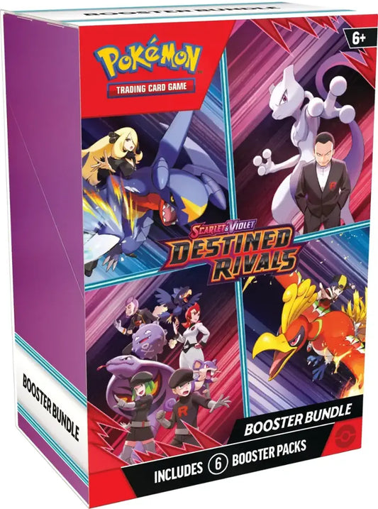 Pokémon - Trading Card Game: Scarlet & Violet Destined Rivals 6Pk Booster Bundle