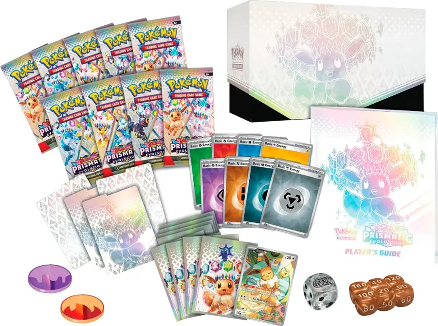 Pokemon TCG: Scarlet & Violet Prismatic Evolutions Elite Trainer Box