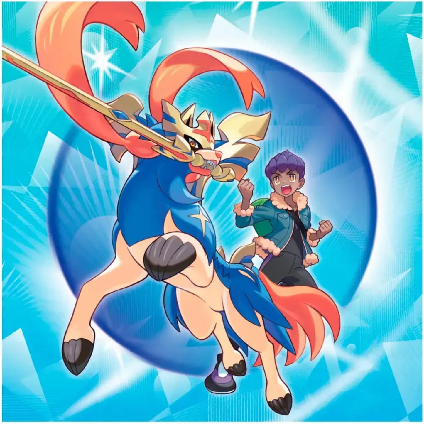 Pokémon TCG: Scarlet & Violet Hop's Zacian ex Box (4 Packs)