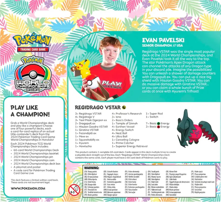 Pokémon - Trading Card Game: World Championship Deck 2024 (Random)