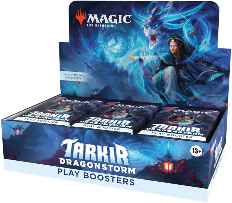 Wizards of The Coast - Magic: The Gathering Tarkir: Dragonstorm Play Booster Box (30 Packs)