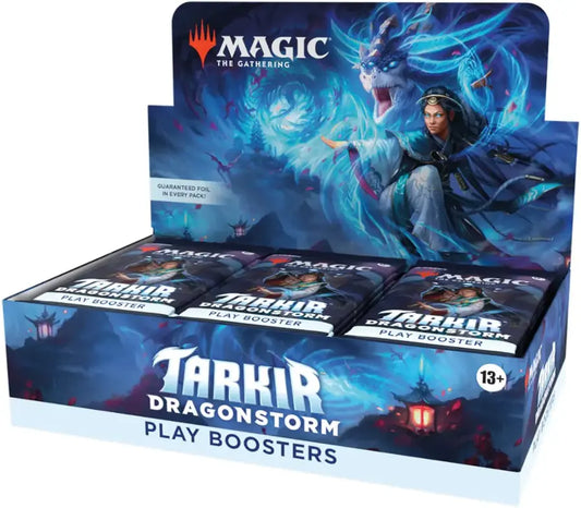Wizards of The Coast - Magic: The Gathering Tarkir: Dragonstorm Play Booster Box (30 Packs)