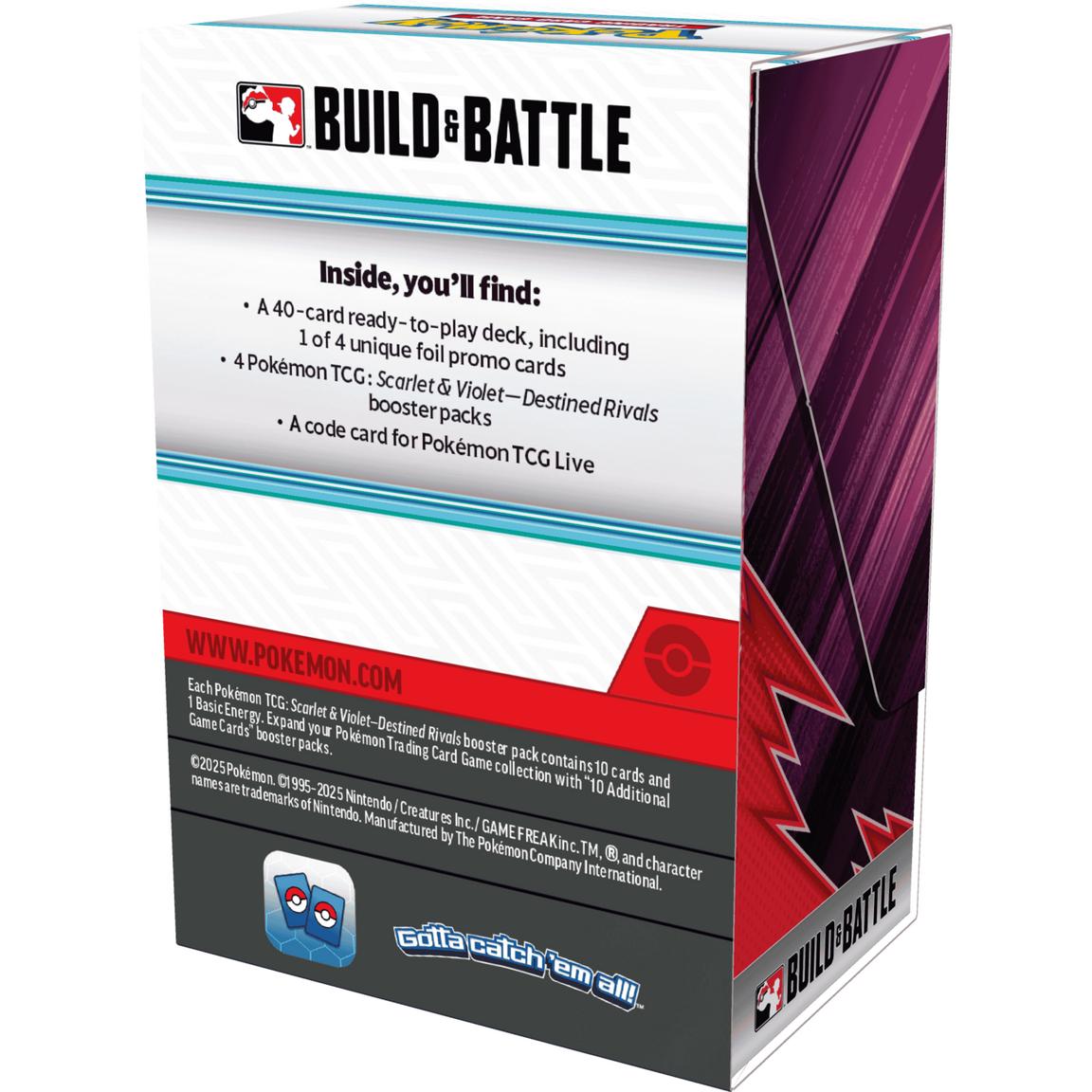 Pokémon - Trading Card Game: Scarlet & Violet Destined Rivals Build & Battle Box