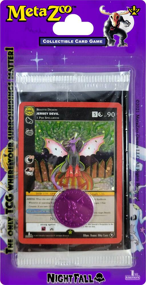 MetaZoo: Cryptid Nation TCG - Nightfall 1st Edition Blister Pack