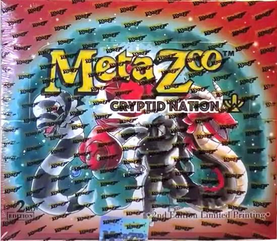 metazoo base set booster box MetaZoo TCG: Cryptid Nation