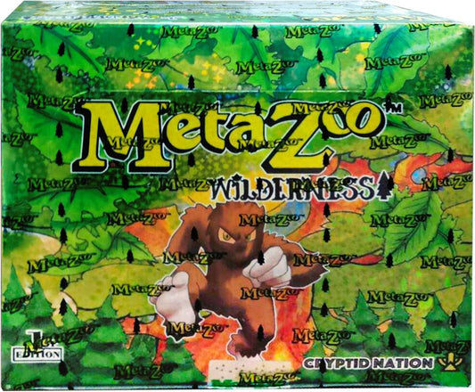 MetaZoo TCG: Cryptid Nation - Wilderness - Booster Box (1st Edition, 36 Packs)