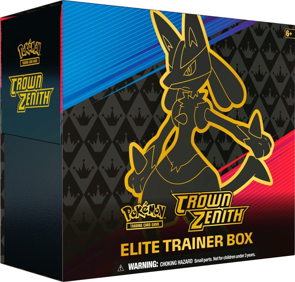 Pokémon TCG: Crown Zenith Elite Trainer Box - Rez Broz Collectibles 

