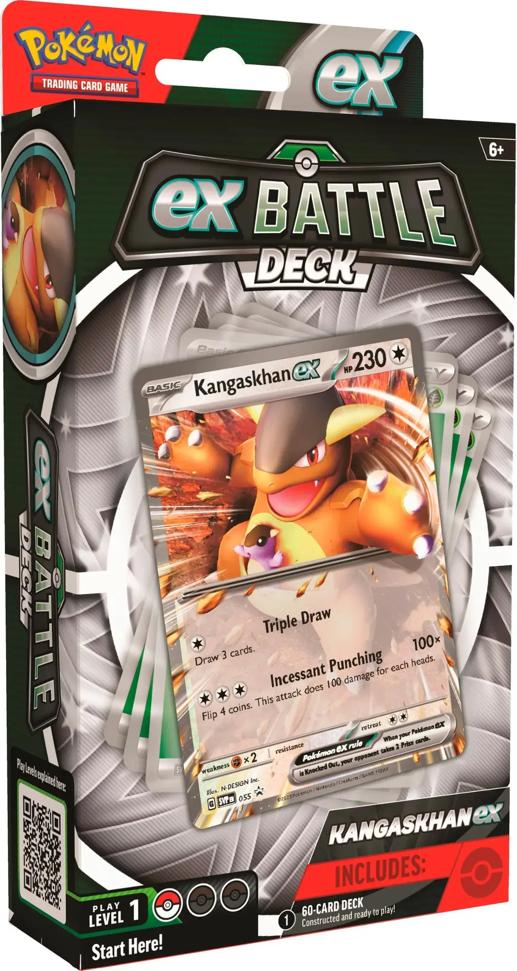 Pokémon TCG: Kangaskhan or Greninja ex Battle Deck (Random)