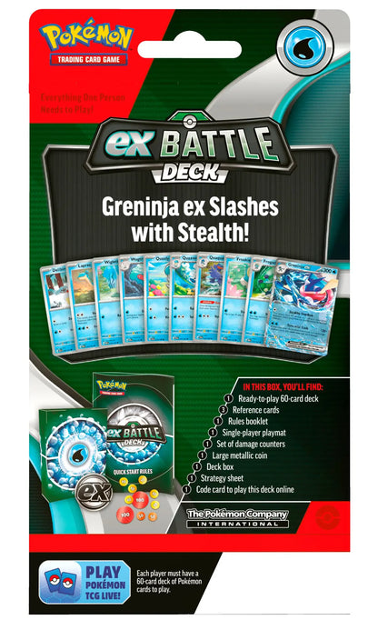 Pokémon TCG: Kangaskhan or Greninja ex Battle Deck (Random)