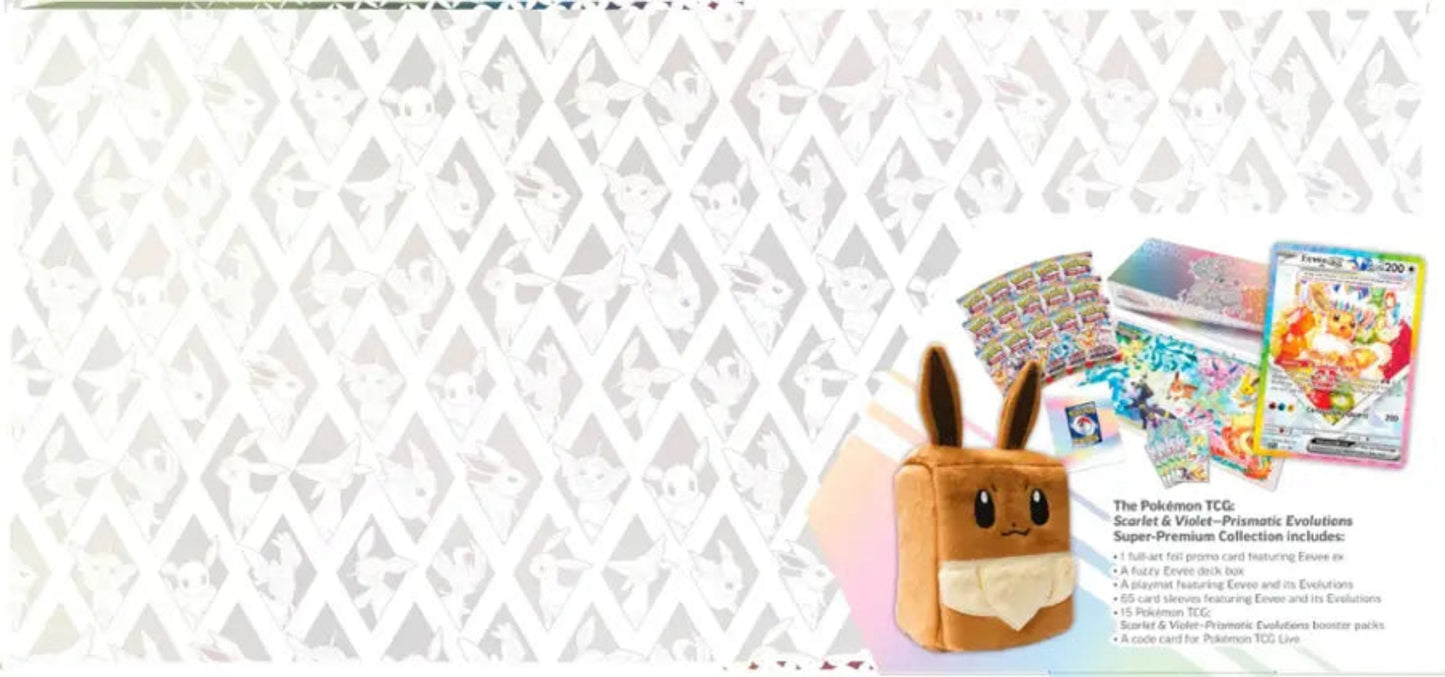 Pokémon TCG: Scarlet & Violet-Prismatic Evolutions Super-Premium Collection