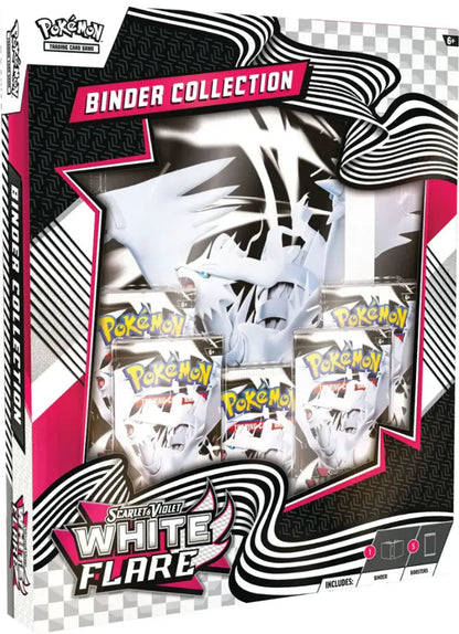 Pokémon Binder Collection with Scarlet and White Flare design