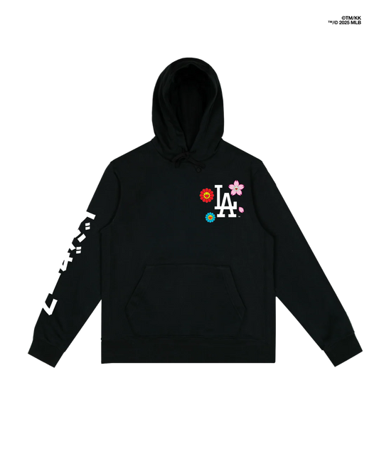Takashi Murakami + Dodgers unisex Hoodie Black
