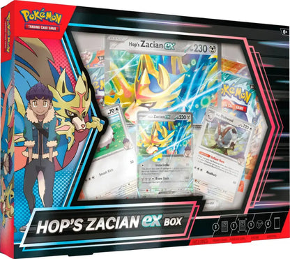 Pokémon TCG: Scarlet & Violet Hop's Zacian ex Box (4 Packs)