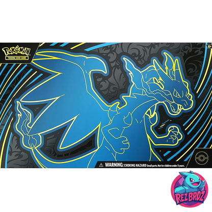Pokémon TCG: Mega Charizard X ex Ultra Premium Collection - Front Box View - Rez Broz Collectibles