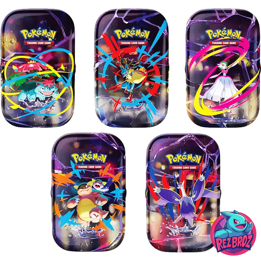 Pokémon TCG: Mega Heroes Mini Tin (RANDOM) - Rez Broz Collectibles