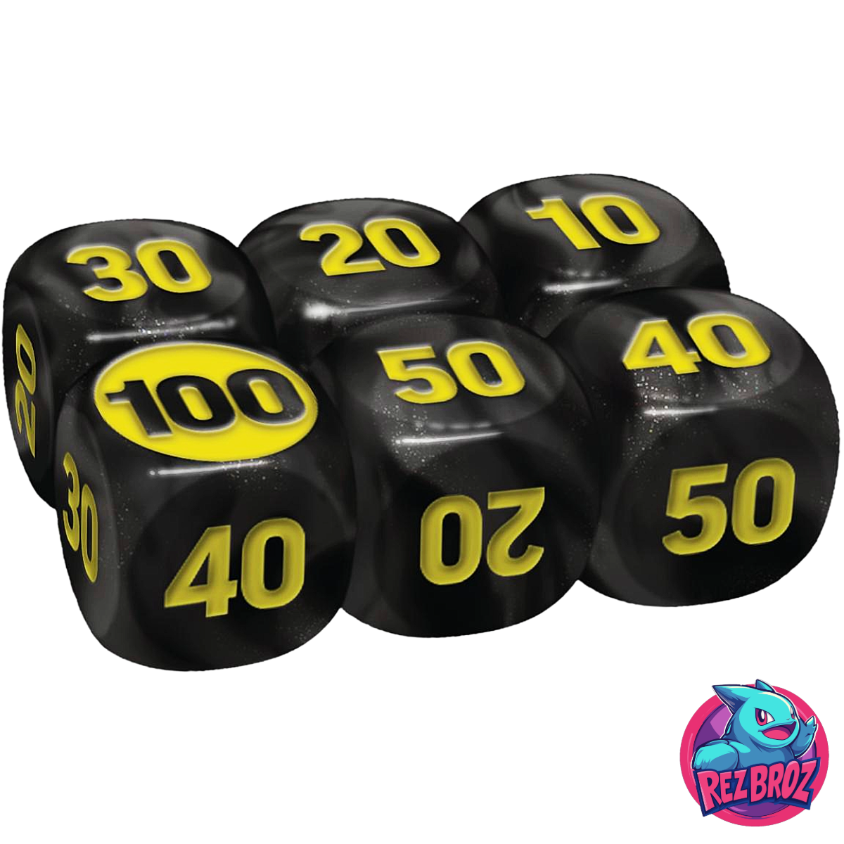 Pokémon TCG: Phantasmal Flames Elite Trainer Box - 6 Damage-Counter Dice View - Rez Broz Collectibles