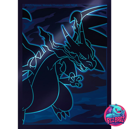 Pokémon TCG: Phantasmal Flames Elite Trainer Box - Card Sleeve Charzard X View - Rez Broz Collectibles